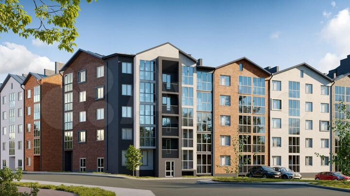 2-к. квартира, 58,8 м², 1/5 эт.