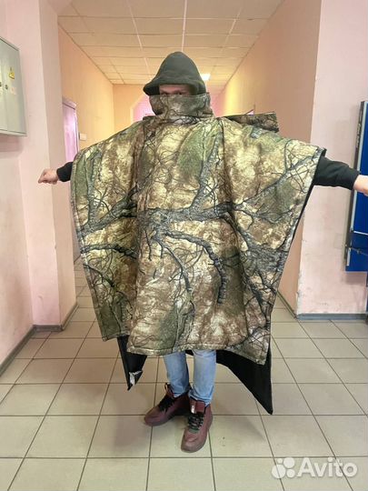 Накидка пончо дождевик