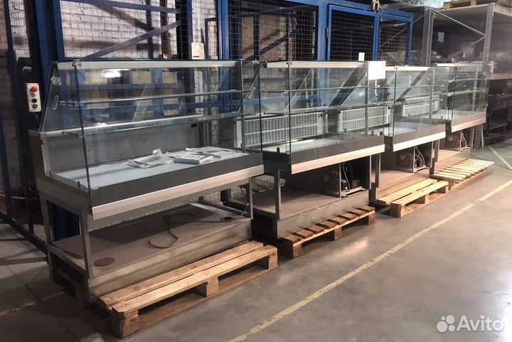 Линия кондитерских витрин IFI Mix (новая, 5 000мм)