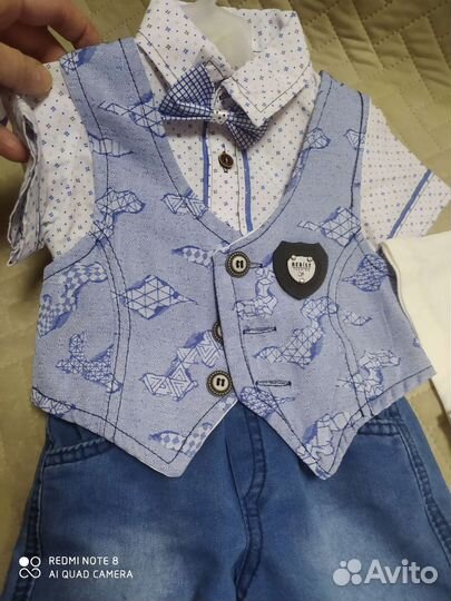 Нарядный костюм на мальчика годик