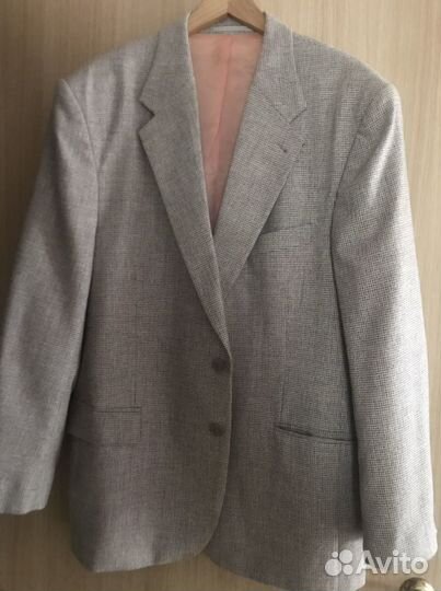 Пиджак мужской шерсть 58 размер