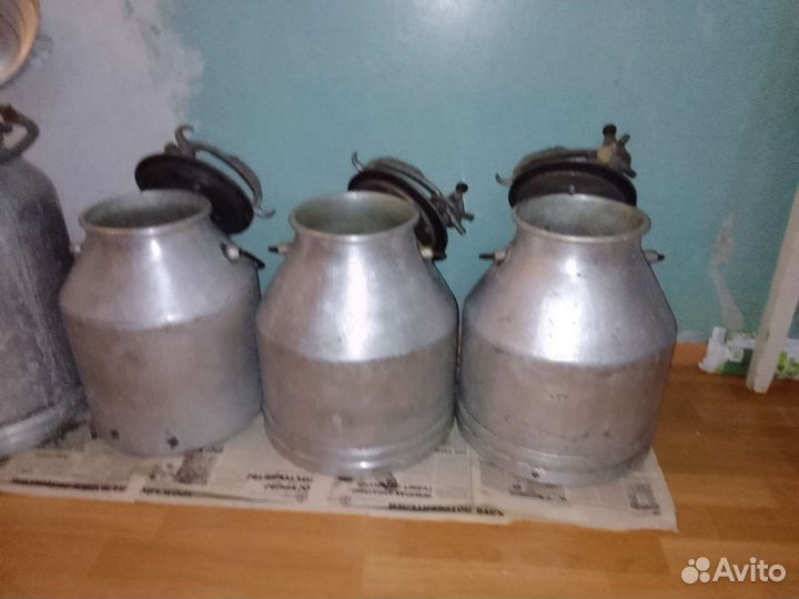 Бачки алюминиевые