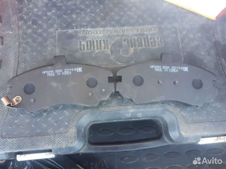 Тормозные колодки хендай элантра xd