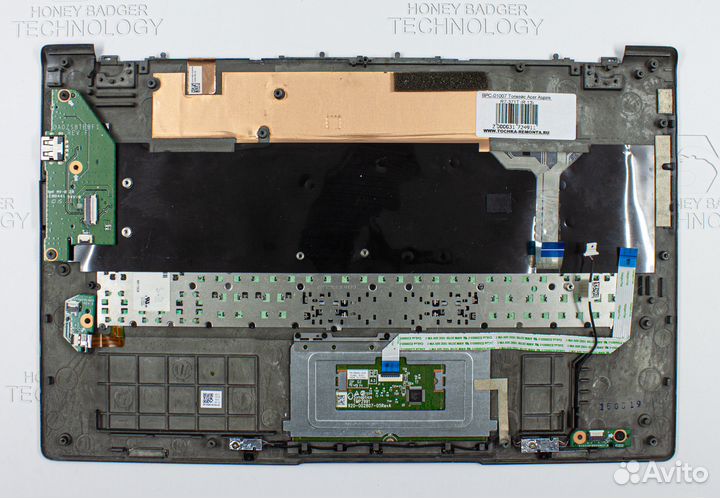 Ноутбук Acer R7-371T в разборе