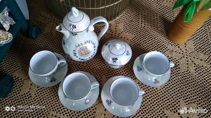 Фарфор ГДР кахла - Сервиз Мадонна