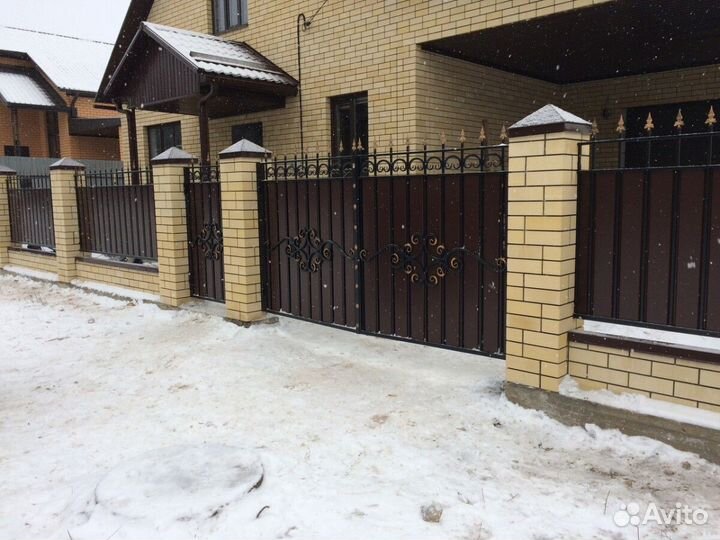 Кованные ворота 