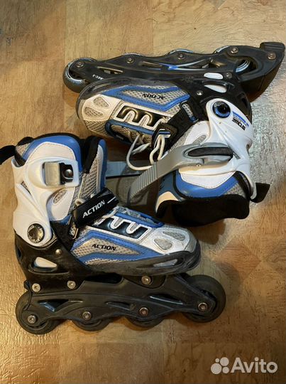 Ролики раздвижные 33-36