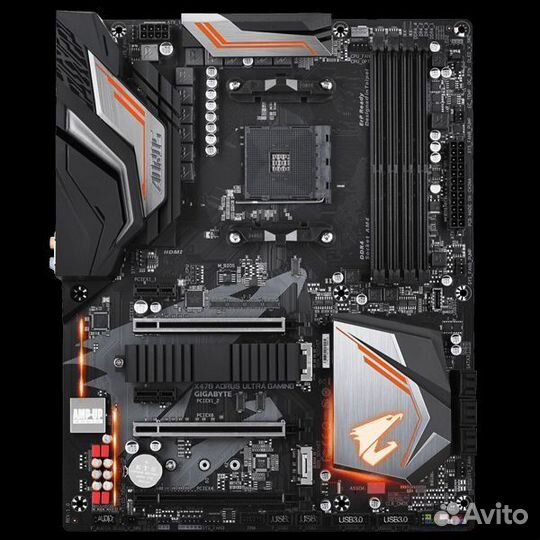 Материнская плата am4 X470 aorus ultra gaming