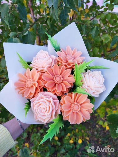 Мыло ручной работы. Букет