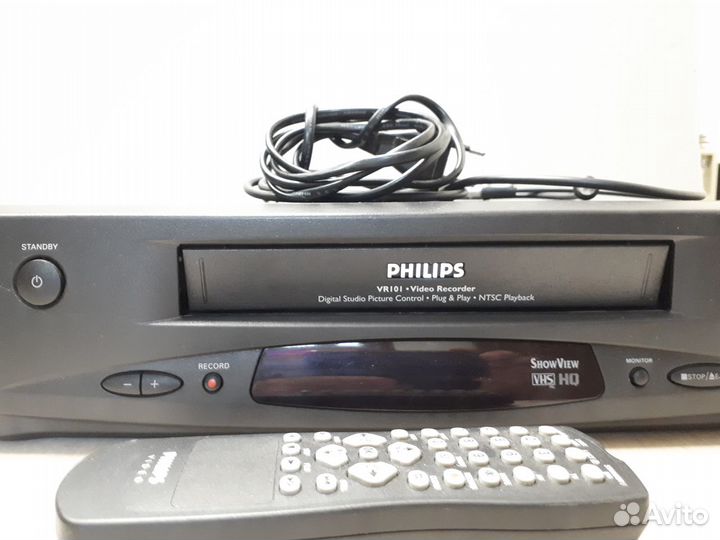 Видеомагнитофон philips VR101