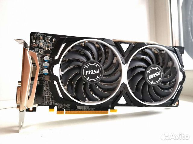 Видеокарта MSI AMD Radeon RX 580 armor 4GB OC купить в Тольятти ...