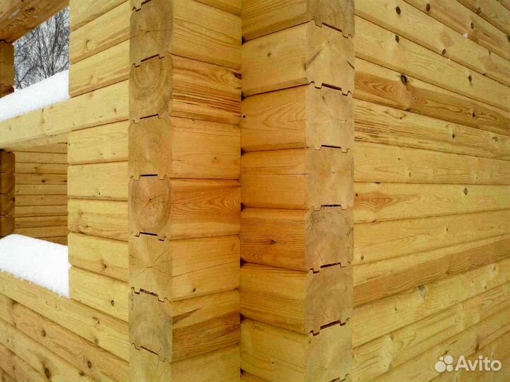 Дом из профилированного бруса под ключ