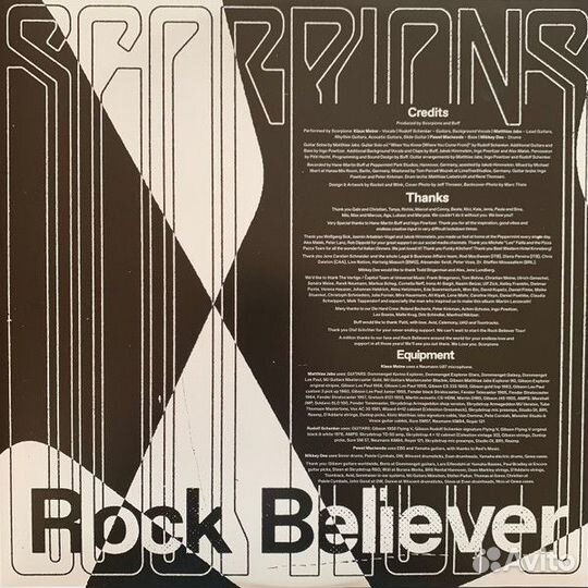 Scorpions–Rock Believer (2022) LP