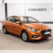 Hyundai Solaris 1.6 AT, 2019, 70 800 км, с пробегом, цена 1 450 000 руб.