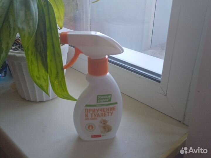 Приучение к лотку спрей