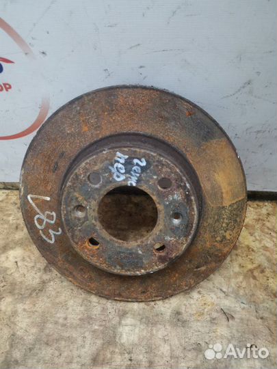 Тормозной диск передний левый Hyundai Getz хетчбек