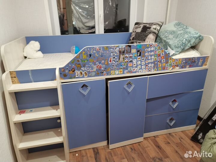 Кровать-чердак