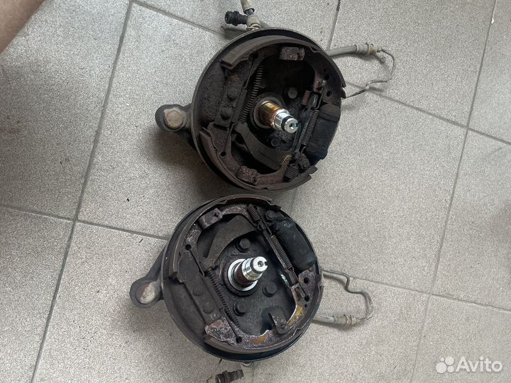 Кулак цапфа задняя Kia spectra