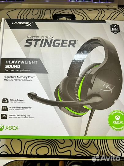Наушники Hyperx cloudx stinger