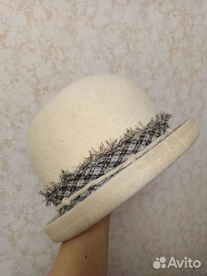 Шляпа фетровая женская