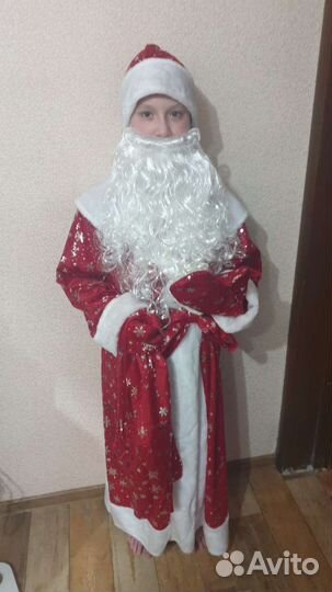 Костюм деда мороза и снегурочки прокат