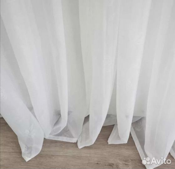 Ткань для штор тюль Вуаль