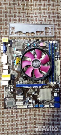 Комплект Core i3,озу 8Гб LGA1155