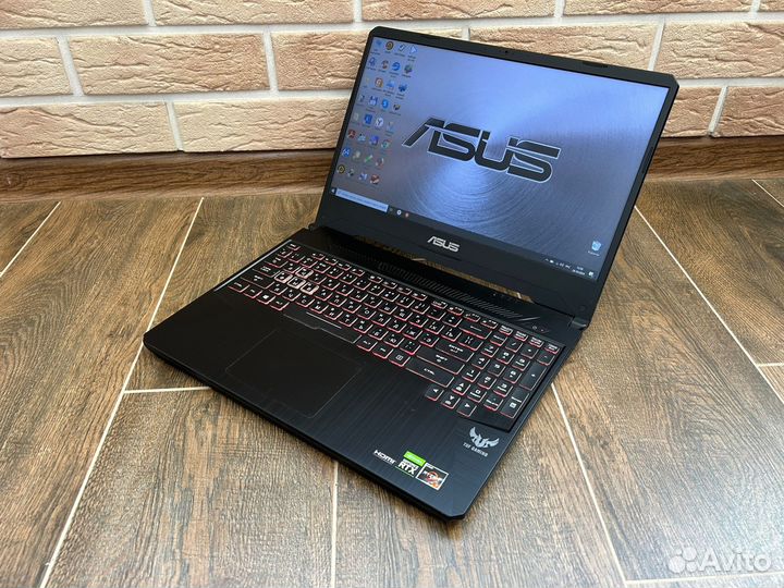 Геймерский asus TUF FX505DV(ryzen 7+RTX 2060-6GB)