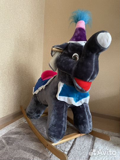 Детская качалка слон