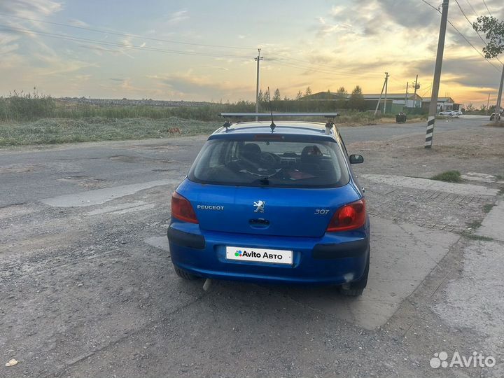 Peugeot 307 1.6 МТ, 2001, 217 000 км