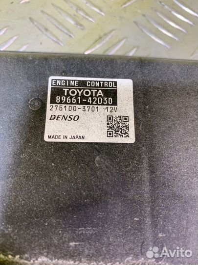 Блок управления двигателем Toyota Rav 4 (Xa30)