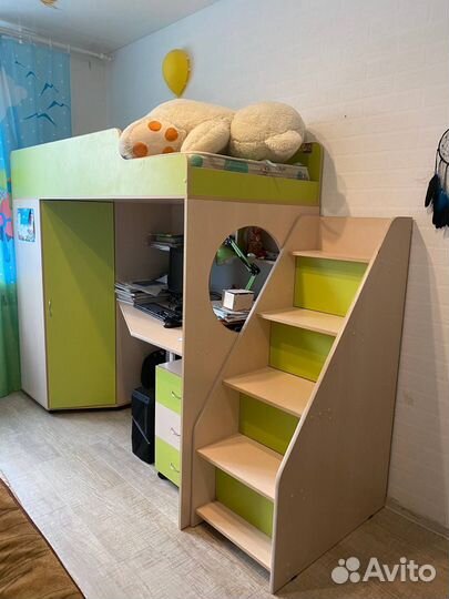 Детская кровать чердак