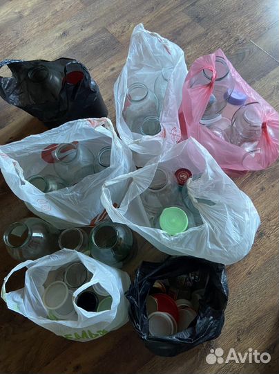 Банки стеклянные