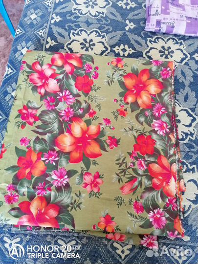 Ткань разная, отрезами