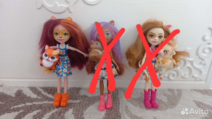 Кукла enchantimals с питомцами