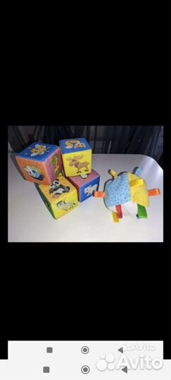 Развивающие кубики