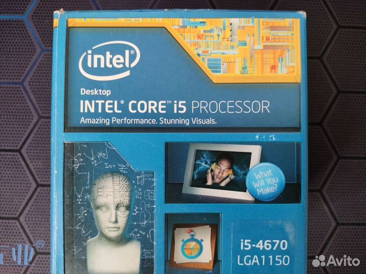Боксовый Процессор intel core i5 4670