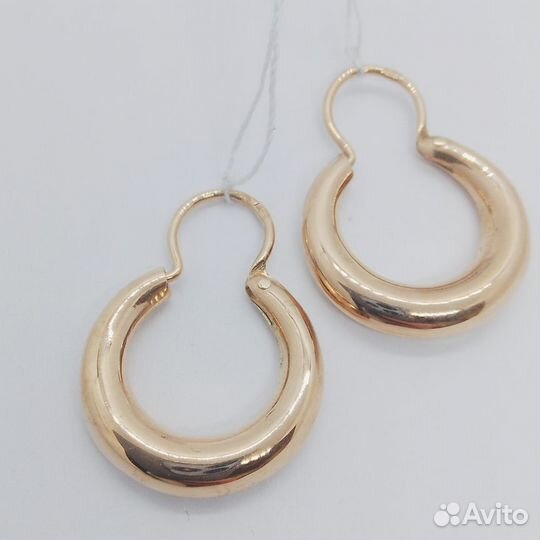 Золотые серьги