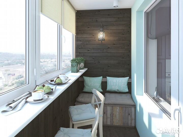 Остекление лоджии