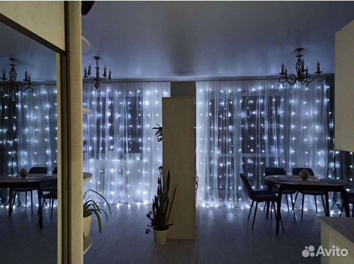 Гирлянда штора