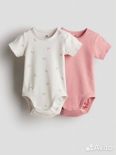 Боди h&m для девочки 68-92