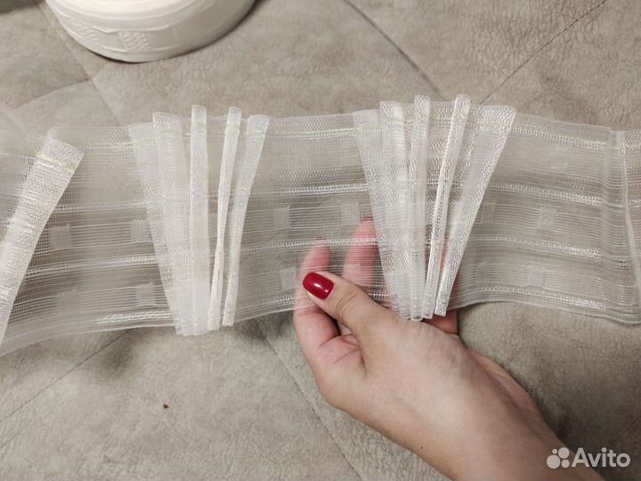 Лента шторная, 4 вида