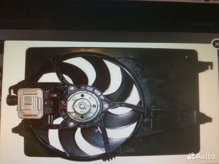 Вентилятор охлаждения двигателя форд мондео 3