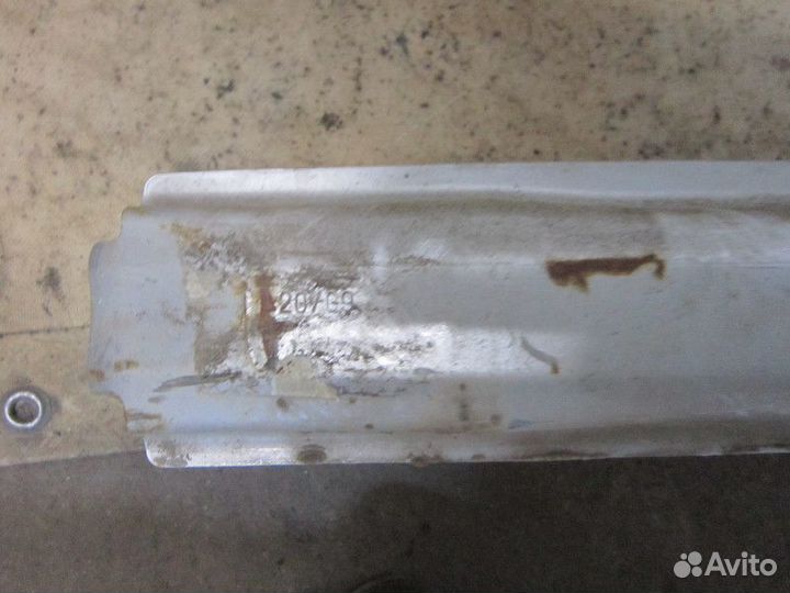 Усилитель заднего бампера Skoda Fabia 2007-2015 (х