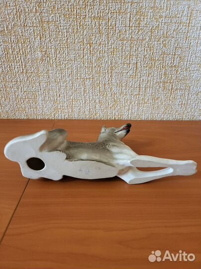 Фарфоровая статуэтка. Собака. Овчарка