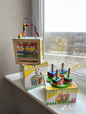 Развивающие игрушки пакетом