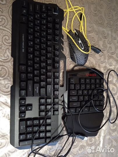 Игровая клавиатура и мышь для телефона и пк