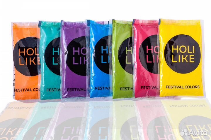 Фестивальные краски Холи (holi)