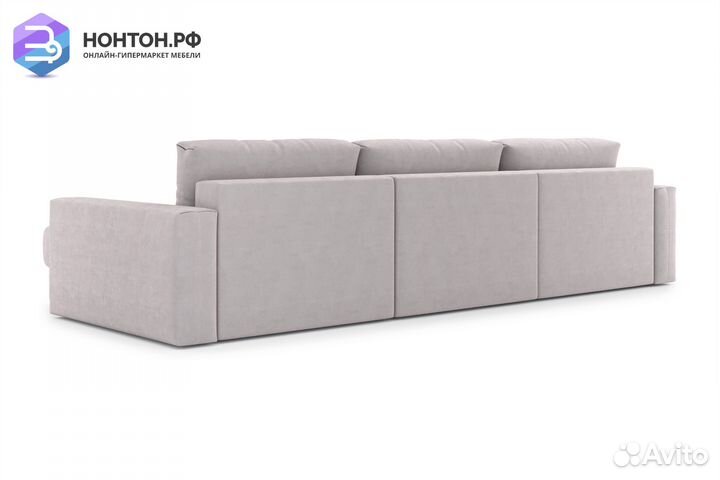 Диван п-образный тик-так Монарх М1O2 бежевый