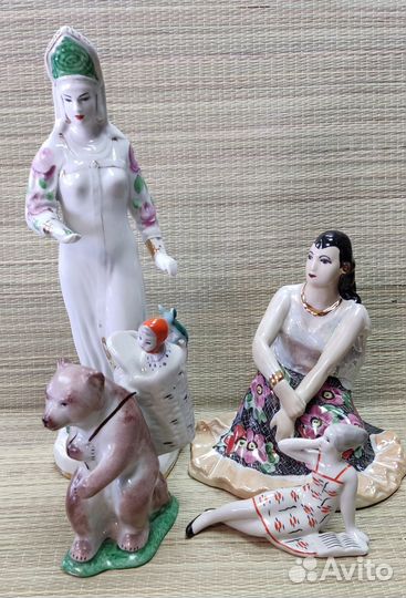 Фарфоровые статуэтки СССР